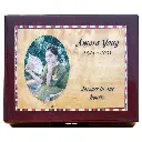 Burlwood Treasure Chest