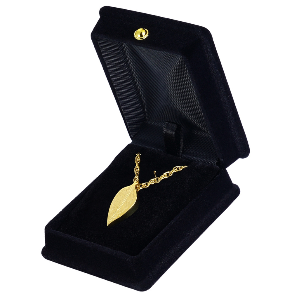 Gold Leaf Pendant